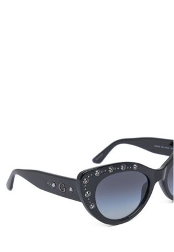 Guess Okulary przeciwsłoneczne GU00163 Czarny. Kolor: czarny
