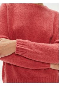 Weekend Max Mara Sweter Ghiacci 2425366111 Różowy Standard Fit. Kolor: różowy. Materiał: wełna