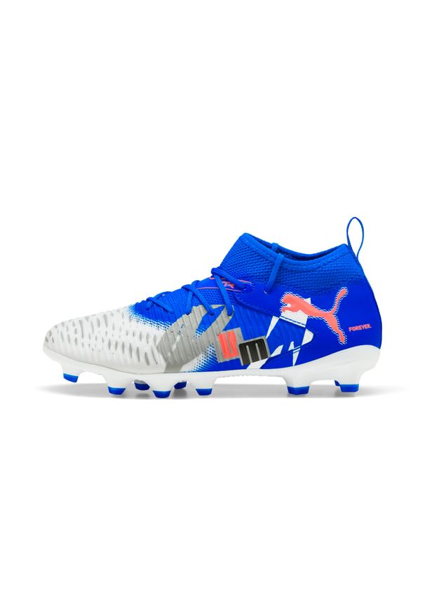 Buty do piłki nożnej dla dzieci Puma Future 8 Match Forever FG/AG. Szerokość cholewki: normalna