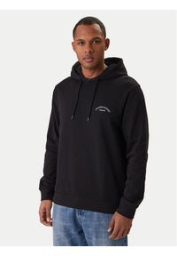 Jack & Jones Bluza College Logo 12288362 Czarny Regular Fit. Kolor: czarny. Materiał: bawełna #1