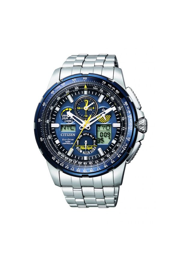 CITIZEN ZEGAREK Blue Angels JY8058-50L. Styl: sportowy, elegancki, militarny