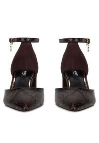 Nine West Czółenka WFA3358-1 Brązowy. Kolor: brązowy. Materiał: skóra #3