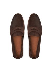 Polo Ralph Lauren Mokasyny 803945281001 Brązowy. Kolor: brązowy. Materiał: zamsz, skóra