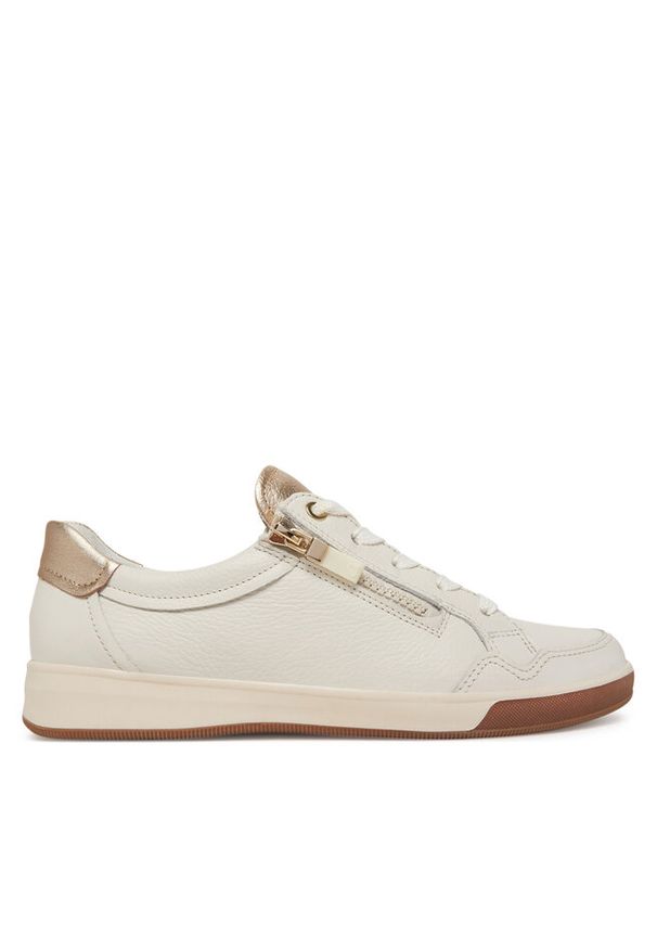 Sneakersy Ara. Kolor: biały