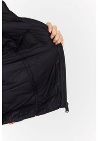 Invicta - INVICTA Czarna kurtka damska w białe pasy i logo, Rozmiar M. Kolor: czarny #5