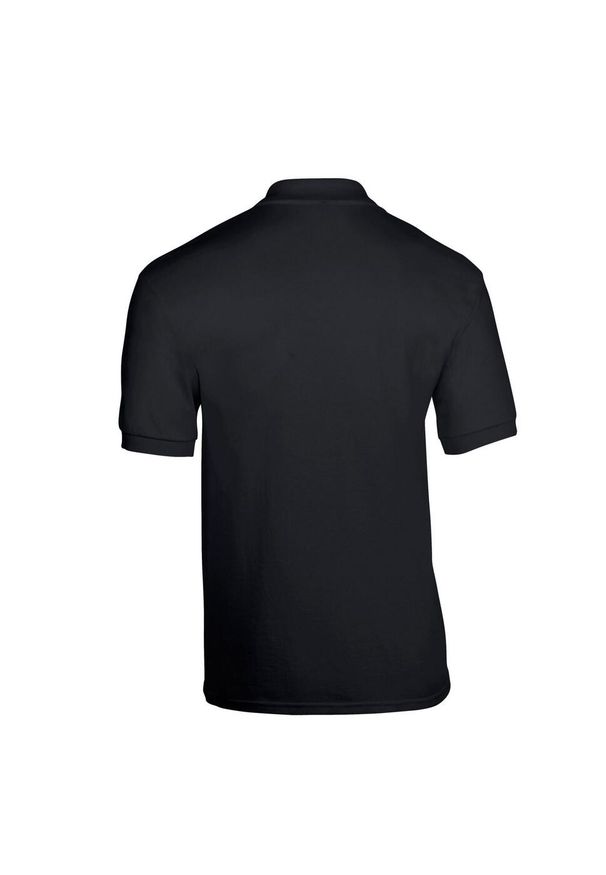 GILDAN - Koszulka Polo Dla Dorosłych Unisex Dryblend Jersey. Typ kołnierza: polo. Kolor: czarny. Materiał: jersey