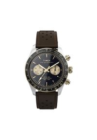 Timex Zegarek Waterbury Heritage TW2Y24100 Czarny. Kolor: czarny