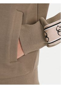 Guess Bluza V2YQ16 KB3P2 Brązowy Regular Fit. Kolor: brązowy. Materiał: bawełna, syntetyk #4