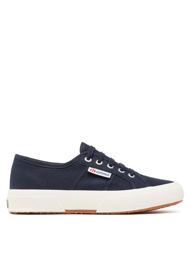 Superga Tenisówki 2750 Cotu Classic Granatowy. Kolor: niebieski. Materiał: materiał