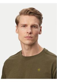 G-Star RAW - G-Star Raw T-Shirt Lash Back D26043-C372 Zielony Relaxed Fit. Kolor: zielony. Materiał: bawełna #5