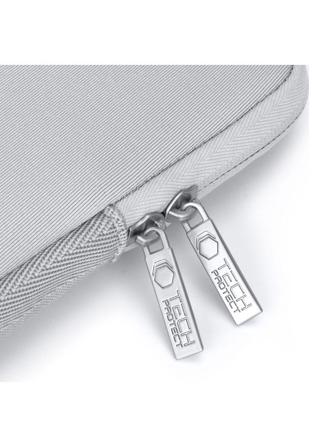 TECH-PROTECT - Pokrowiec Tech-Protect NeoSlim do laptopa 13-14'' szary. Kolor: szary. Materiał: polar, tkanina, neopren, materiał. Styl: biznesowy, casual, elegancki