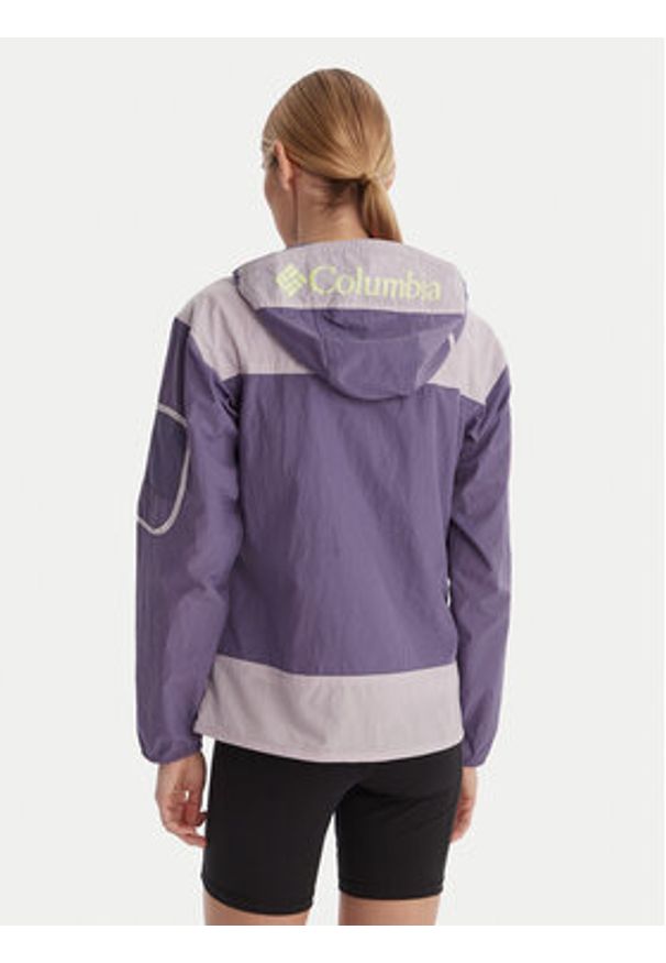 columbia - Columbia Kurtka anorak Challenger™ II Windbreaker 2116592 Fioletowy Regular Fit. Kolor: fioletowy. Materiał: syntetyk