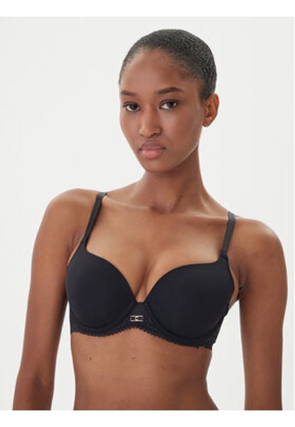 Chantelle Biustonosz z fiszbiną Origins C13XN0 Czarny. Kolor: czarny. Materiał: syntetyk