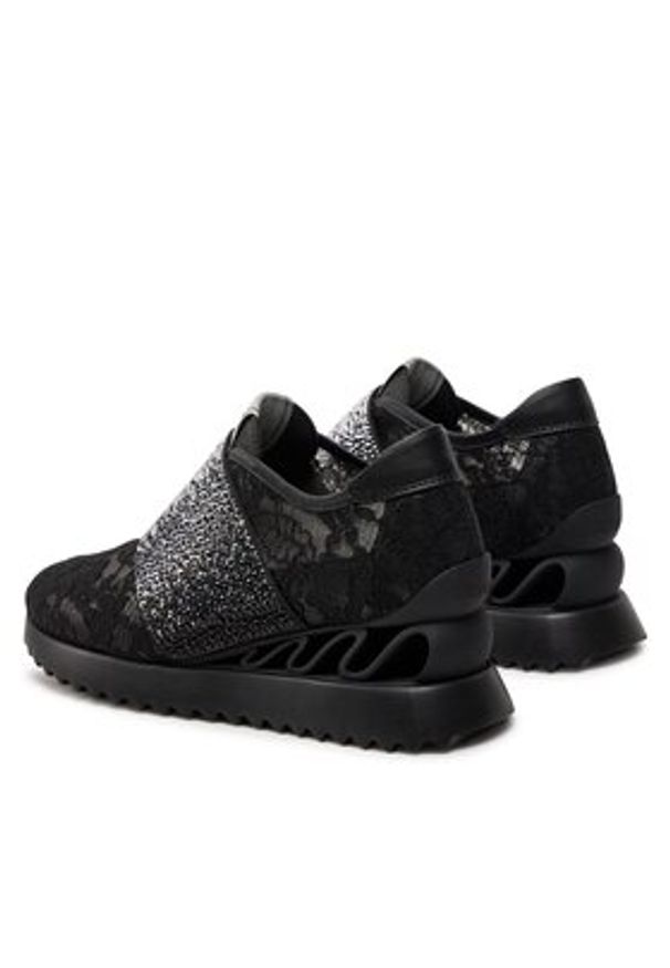 LE SILLA - Le Silla Sneakersy Reiko 6846N040ZGPPLAC001 Czarny. Kolor: czarny. Materiał: materiał