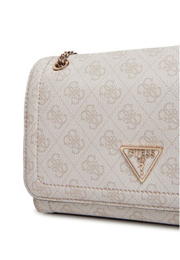 Guess Torebka HWBG7879210 Écru. Materiał: skórzane