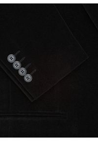 Pako Lorente - PAKO LORENTE – Czarna dwurzędowa marynarka męska. Okazja: na karnawał. Kolor: czarny. Materiał: poliester, bawełna #9