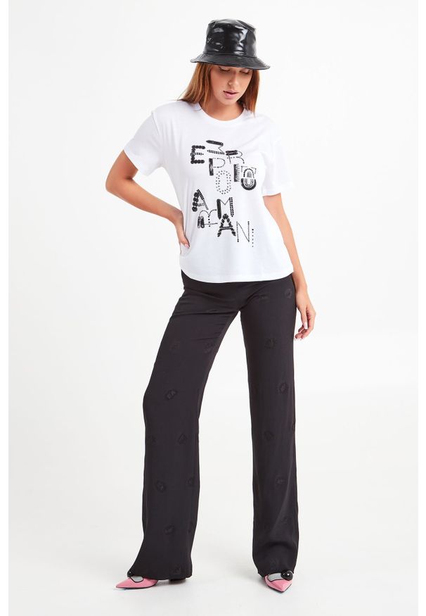 T-shirt Emporio Armani na co dzień, casualowy