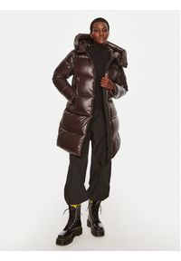 Save The Duck Kurtka zimowa D45510W LUCK19 Brązowy Regular Fit. Kolor: brązowy. Materiał: syntetyk. Sezon: zima #6