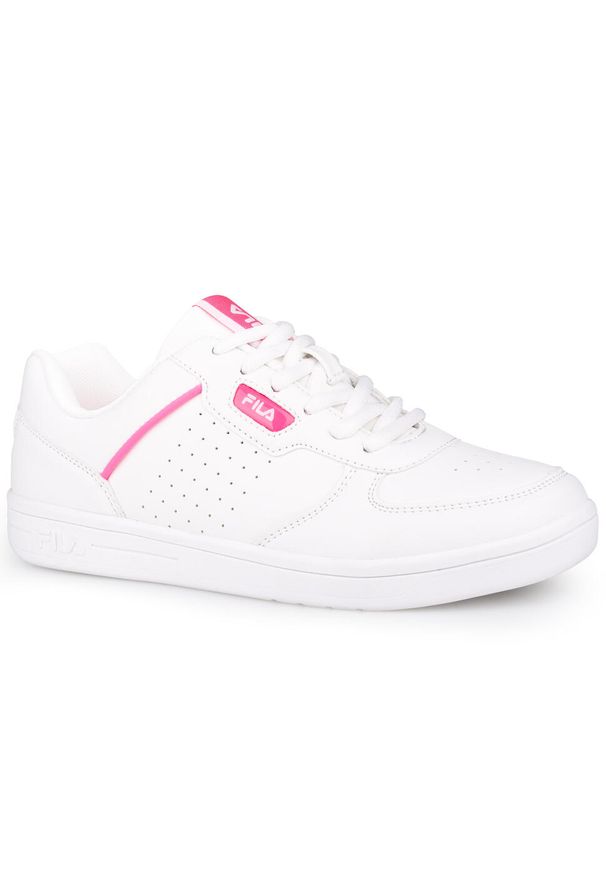 Buty damskie sportowe Fila C. COURT TEENS. Kolor: różowy, biały, wielokolorowy. Sport: turystyka piesza