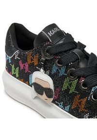 Karl Lagerfeld - KARL LAGERFELD Sneakersy KL62576M Czarny. Kolor: czarny. Materiał: materiał #3