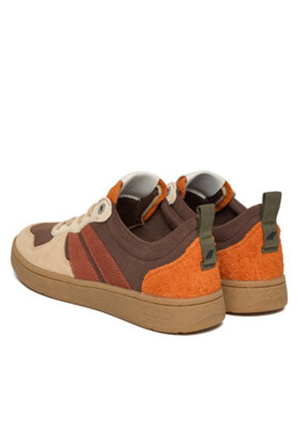 Palladium Sneakersy Pallacup Flame Sde 79505-291-M Brązowy. Kolor: brązowy. Materiał: skóra, zamsz
