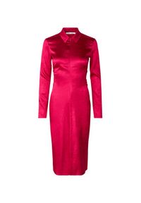 Samsoe & Samsoe - Samsøe Samsøe Sukienka koszulowa Ivana F22400073 Różowy Slim Fit. Kolor: różowy. Materiał: syntetyk. Typ sukienki: koszulowe #3