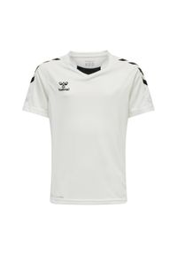 Koszulka dziecięca Hummel hmlCORE XK. Kolor: biały. Materiał: jersey, poliester. Sport: koszykówka #1