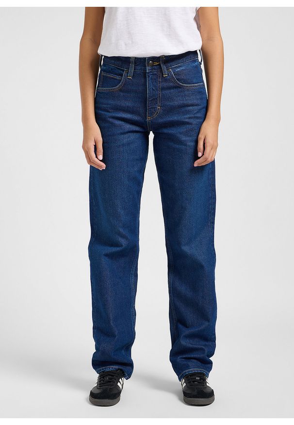 Lee - DAMSKIE SPODNIE LEE RIDER CLASSIC CLOSE CALL 112363807