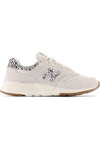 Buty damskie New Balance CW997HWD – szare. Okazja: na co dzień. Kolor: szary. Materiał: guma, materiał, skóra, syntetyk. Szerokość cholewki: normalna. Wzór: nadruk #1