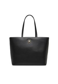 TOMMY HILFIGER - Tommy Hilfiger Torebka AW0AW17528 Czarny. Kolor: czarny. Materiał: skórzane #4