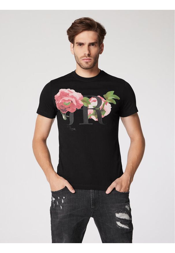 Rage Age T-Shirt Gian2 Czarny Regular Fit. Kolor: czarny. Materiał: bawełna
