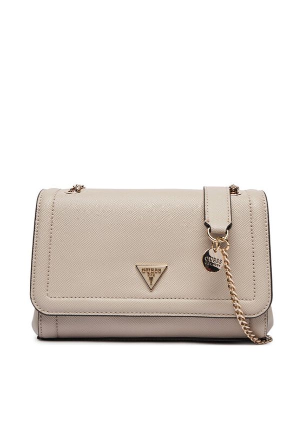 Guess Torebka Noelle II HWZG96 72210 Beżowy. Kolor: beżowy. Materiał: skórzane