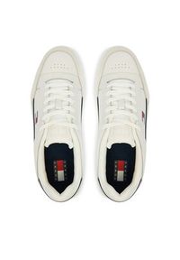 Tommy Jeans Sneakersy Basket EM0EM01792 Biały. Kolor: biały. Materiał: skóra #6