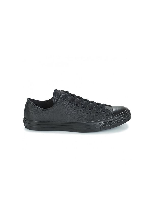 Converse - Buty na co dzień trampki unisex CONVERSE ALL STAR niskie skóra. Okazja: na co dzień. Kolor: czarny. Materiał: skóra. Model: Converse All Star