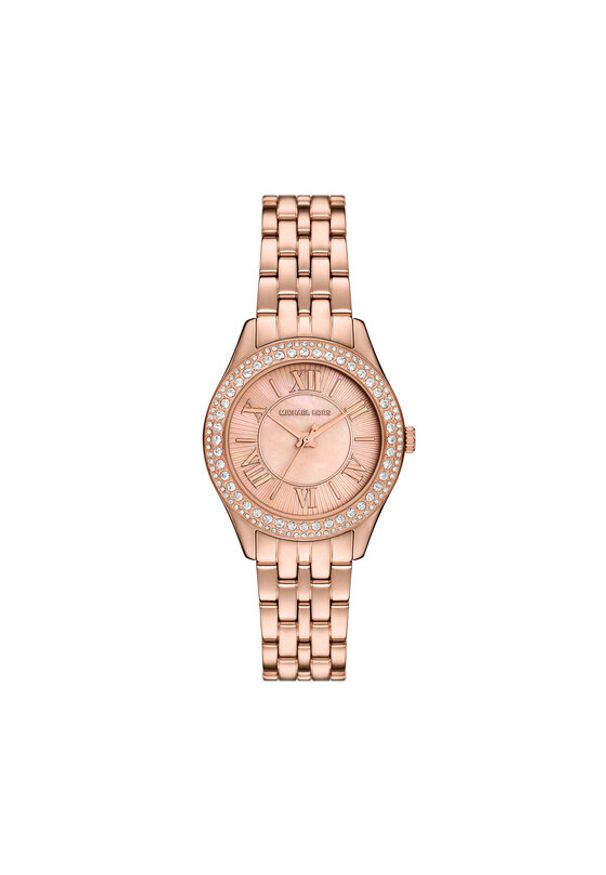 Michael Kors Zegarek Harlowe MK4845 Różowe złoto. Kolor: złoty, wielokolorowy, różowy