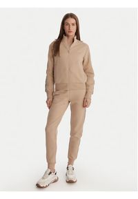 Guess Spodnie dresowe V2YB15 KB3P2 Beżowy Regular Fit. Kolor: beżowy. Materiał: syntetyk #4