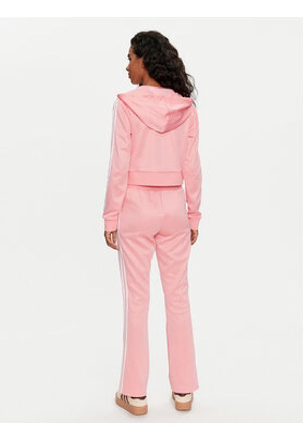 Adidas - adidas Dres Glam IX1117 Różowy Slim Fit. Kolor: różowy. Materiał: syntetyk, bawełna