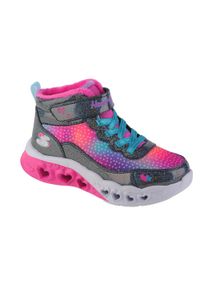 skechers - Buty zimowe dziewczęce, Flutter Heart Lights - Simple Amor. Kolor: niebieski. Sezon: zima. Model: Skechers Sport. Sport: turystyka piesza #1