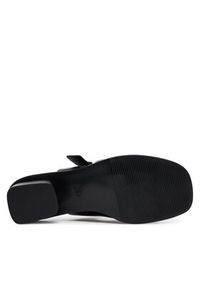 Calvin Klein Jeans Klapki Heel Square Mg Buckle Lth YW0YW01701 Czarny. Kolor: czarny. Materiał: skóra #6