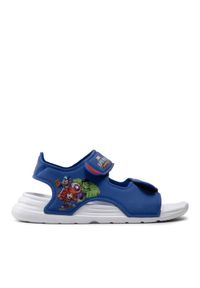 Adidas - adidas Sandały Swim Sandal C FY8938 Niebieski. Kolor: niebieski