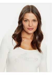 Guess Body W5RP00 K68D2 Écru Slim Fit. Materiał: wiskoza #3