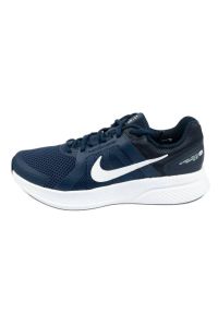 Buty Nike Run Swift 2 M CU3517-400 niebieskie. Okazja: na co dzień. Zapięcie: sznurówki. Kolor: niebieski. Materiał: materiał. Szerokość cholewki: normalna. Sport: bieganie #1