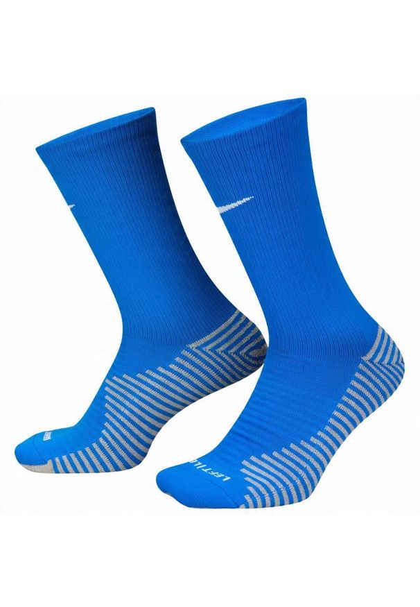 Nike - Skarpety Piłkarskie Unisex Dla Dorosłych Strike DriFIT. Kolor: niebieski. Sport: piłka nożna