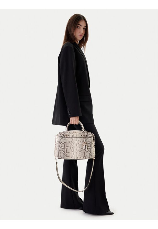 Guess Torebka Melinda HWKG99 33060 Beżowy. Kolor: beżowy. Materiał: skórzane