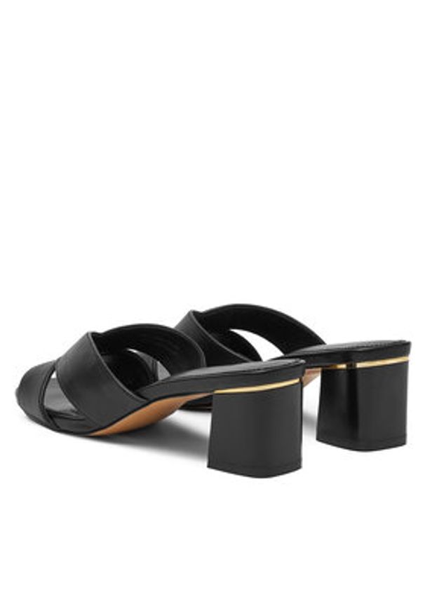 Lasocki Klapki WYL3454-11Z Czarny. Kolor: czarny. Materiał: skóra