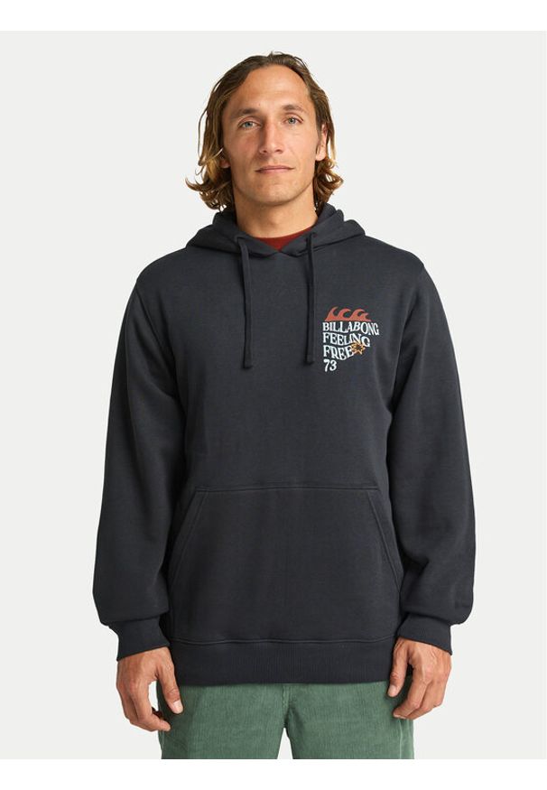 Billabong Bluza Foundation Po EBYSF00175 Czarny Regular Fit. Kolor: czarny. Materiał: bawełna