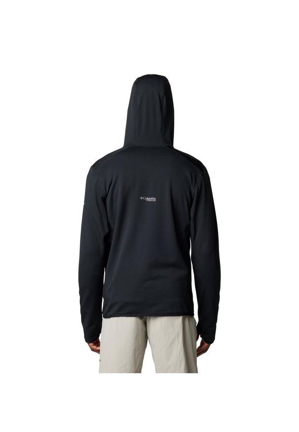 columbia - Bluza Sportowa Z Kapturem Męska Columbia Triple Canyon Grid Fleece. Typ kołnierza: kaptur. Kolor: czarny