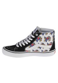 Buty Vans Skate Wolf Sk8 Hi Pro VN0A45JD11Z czarne. Okazja: na co dzień. Wysokość cholewki: za kostkę. Kolor: czarny. Materiał: guma. Styl: casual #9