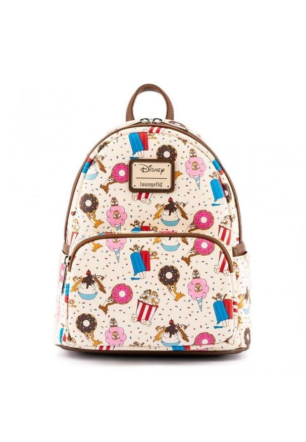 Funko Pop - Loungefly Disney Chip and Dale Sweet Treats backpack 26cm. Wzór: motyw z bajki