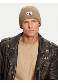 Calvin Klein Czapka K50K512451 Beżowy. Kolor: beżowy. Materiał: akryl #4
